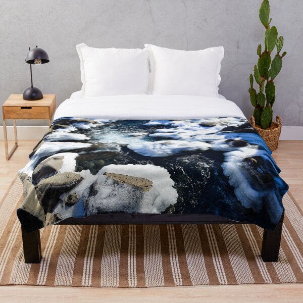 Item preview, Waves of water at Thingvellir National Park Iceland designed and sold by emmarsheehan.