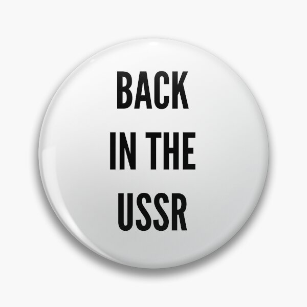 Item preview, Back In The USSR designed and sold by QuotesDogma.