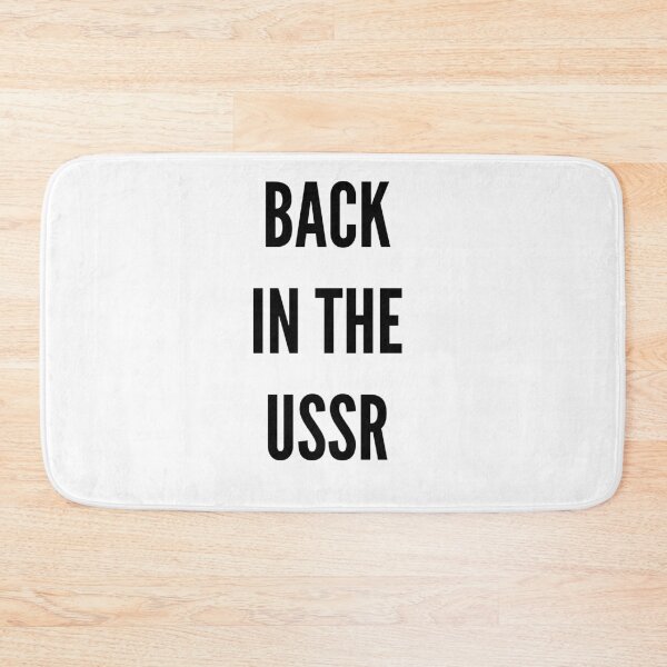 Item preview, Back In The USSR designed and sold by QuotesDogma.