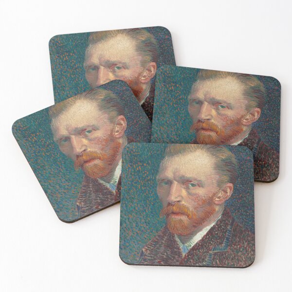 Item preview, Vincent van Gogh Self Portrait designed and sold by R. Leon | Aurora & Douglas.