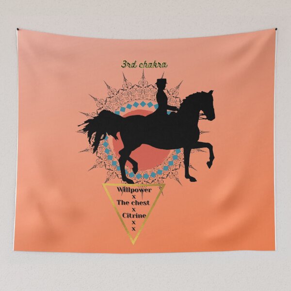 Item preview, Chakra Horse Citrine/Willpower designed and sold by ChunkyMonty.
