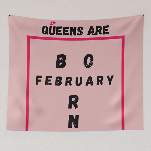 Item preview, Queens Are Born In February designed and sold by Pris25.