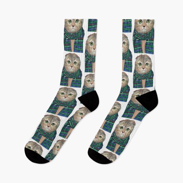 Item preview, Stylish Scottish Fold Cat designed and sold by Roy & Tiffany.