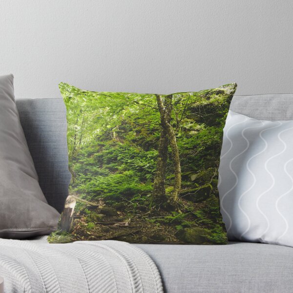 Item preview, Green trees in the forest designed and sold by emmarsheehan.