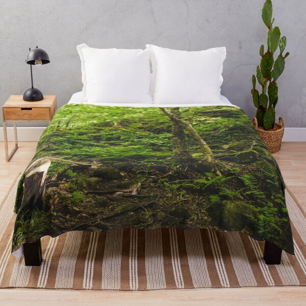 Item preview, Green trees in the forest designed and sold by emmarsheehan.