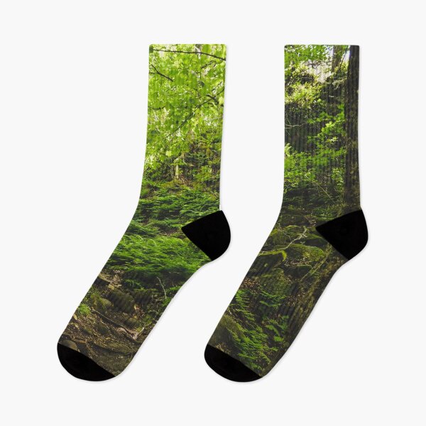Item preview, Green trees in the forest designed and sold by emmarsheehan.