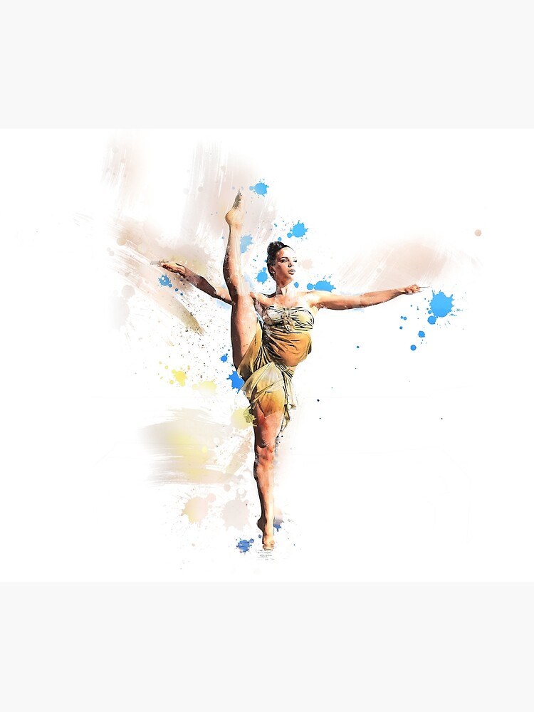 Affiche danseuse ballerine – Les Caméléons boutique