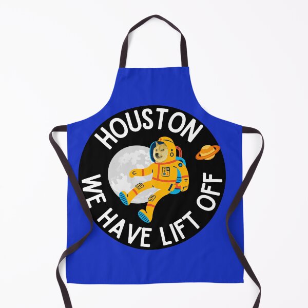 Item preview, Dogecoin- Houston, We have Lift Off (Black with white text) designed and sold by UnleyDesign.