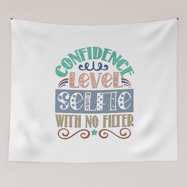Item preview, Confidence Level: Selfie With No Filter designed and sold by BandMomDesigns.