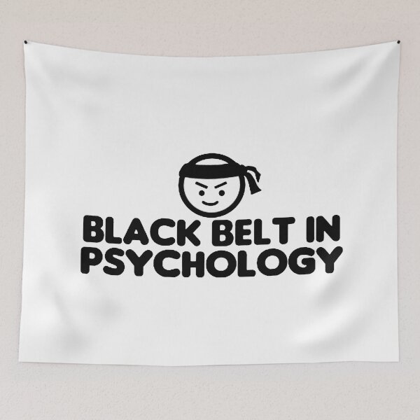 Item preview, Black Belt in Psychology - Psychology Design designed and sold by Psychologist's Inventory.