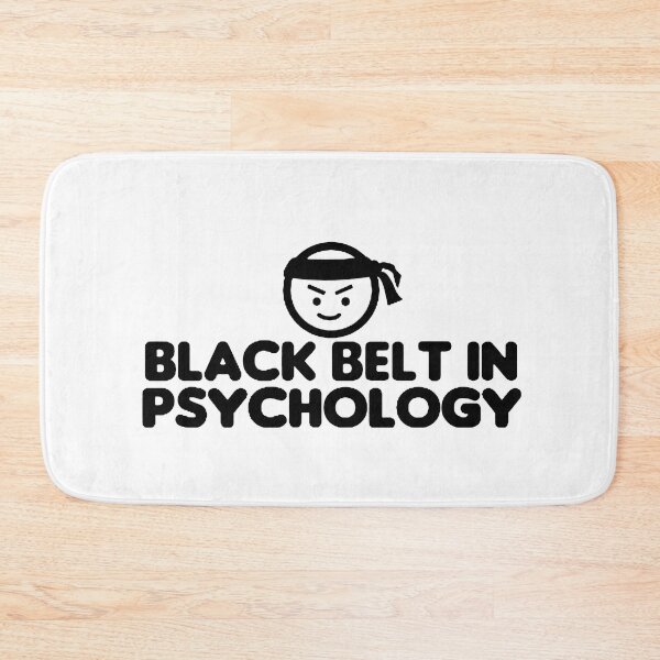 Item preview, Black Belt in Psychology - Psychology Design designed and sold by Psychologist's Inventory.