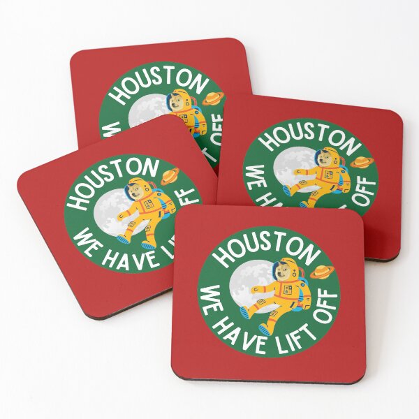 Item preview, Dogecoin- Houston, We have Lift Off  designed and sold by UnleyDesign.