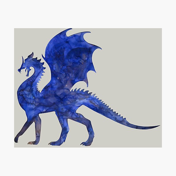 Artikelvorschau, Indigodrache entworfen und verkauft von ColorSprings.