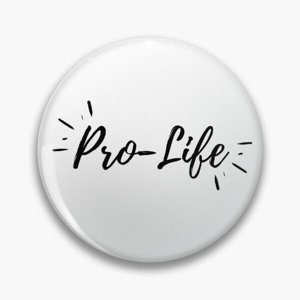 Item preview, Pro-Life (black text) designed and sold by Grace Feucht.