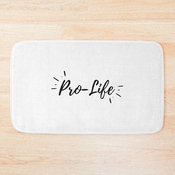 Item preview, Pro-Life (black text) designed and sold by Grace Feucht.