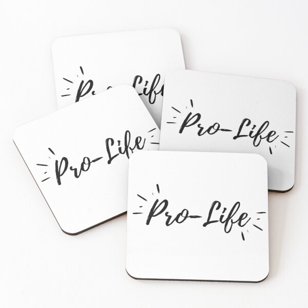 Item preview, Pro-Life (black text) designed and sold by Grace Feucht.