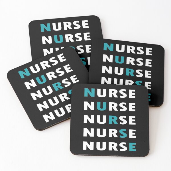Item preview, Copy of Nurse Job Simple Design in White and Blue designed and sold by NamColors.