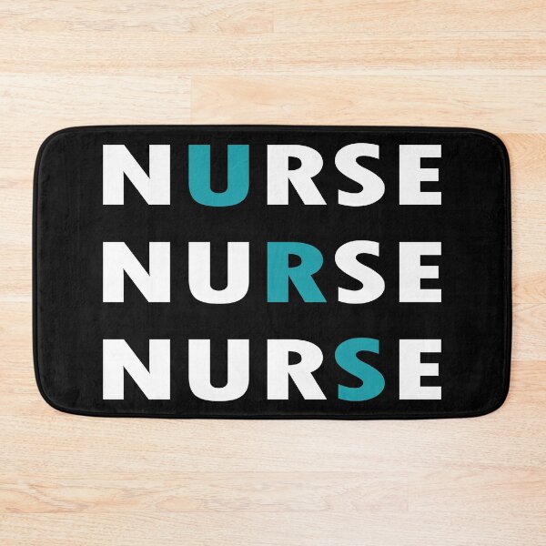 Item preview, Copy of Nurse Job Simple Design in White and Blue designed and sold by NamColors.