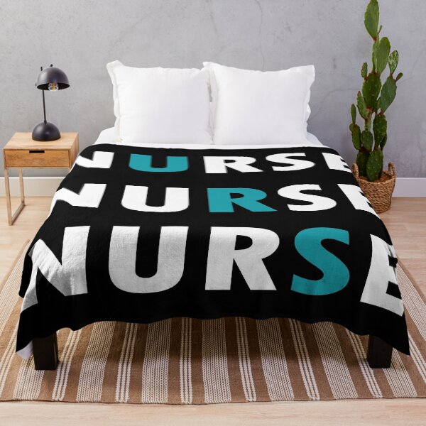 Item preview, Copy of Nurse Job Simple Design in White and Blue designed and sold by NamColors.