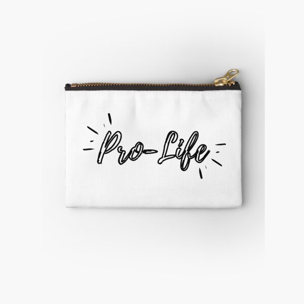 Item preview, Pro-Life (black hollow text) designed and sold by Grace Feucht.