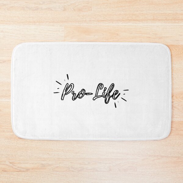 Item preview, Pro-Life (black hollow text) designed and sold by Grace Feucht.