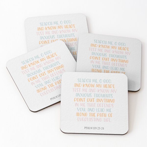 Item preview, Psalm 139:23-24 designed and sold by Daiana Benitez.