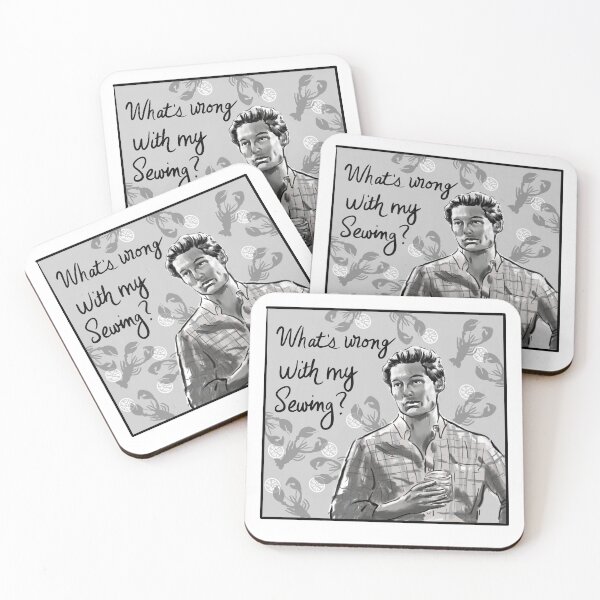 Item preview, Craig Conover - What’s Wrong With My Sewing Quote designed and sold by Siena Esposito.