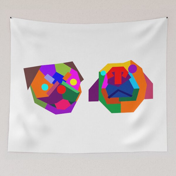 Item preview, Dogs Geometric Wpap Style designed and sold by ahmadnusyirwan.