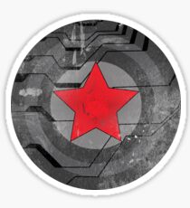 Winter Solider Shield Sticker