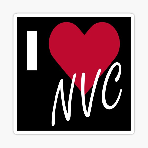 I love NVC Sticker
