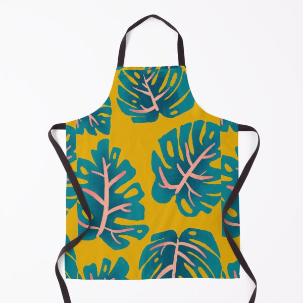 Item preview, Tropical Leaves (monstera deliciosa, aka the Swiss Cheese Plant) designed and sold by BellaCreatesArt.