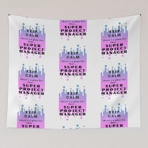 Item preview, Keep Calm super Project manager project plan designed and sold by Awesomefamily.