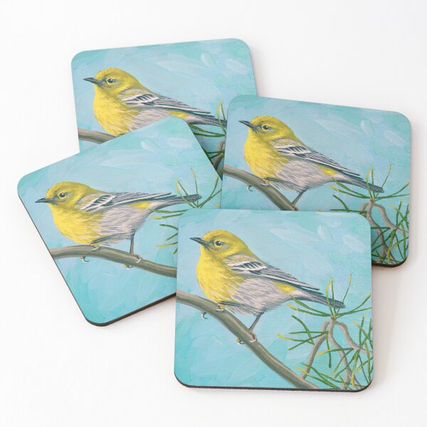 Item preview, Pine Warbler designed and sold by LauraWolfArtist.