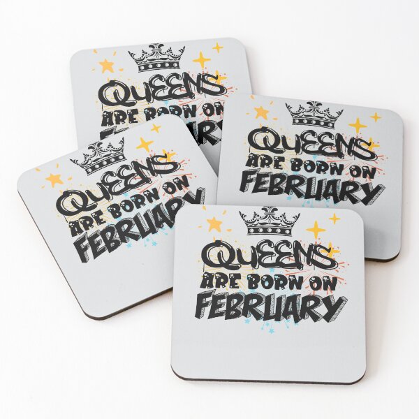 Item preview, Copy of Queens Are Born On February Funny Birthday Design Card designed and sold by Xrizen  Designs.