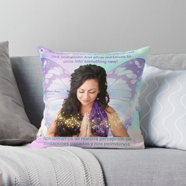 Grow into something new! Throw Pillow
