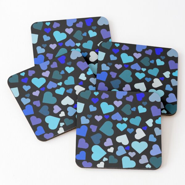 Item preview, BLUE HEARTS! designed and sold by DastaanArt.