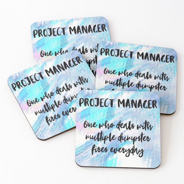 Item preview, Project Manager dumpster fires funny designed and sold by Awesomefamily.