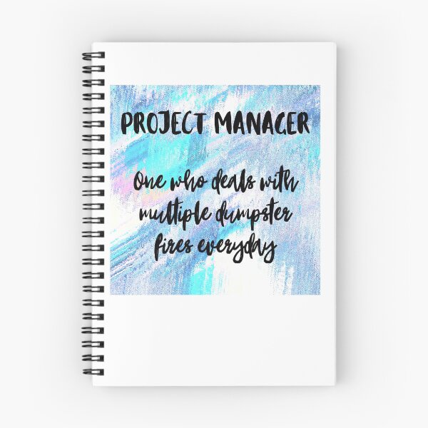 Item preview, Project Manager dumpster fires funny designed and sold by Awesomefamily.