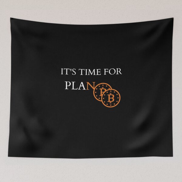 Item preview, i't s time for plan bitcoin designed and sold by Yasdey Rojas.