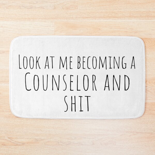 Item preview, Look at me becoming a counselor and shit - Psychology Design designed and sold by Psychologist's Inventory.