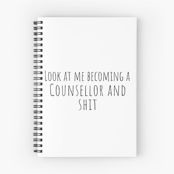 Item preview, Look at me becoming a counsellor and shit - Psychology Design designed and sold by Psychologist's Inventory.