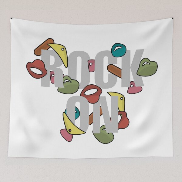 Item preview, Pretty Cool Rock Climbing Rock On Design Gifts designed and sold by ShirtsandStuffs.