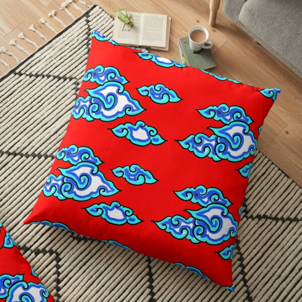 Batik Mega Mendung Floor Pillow