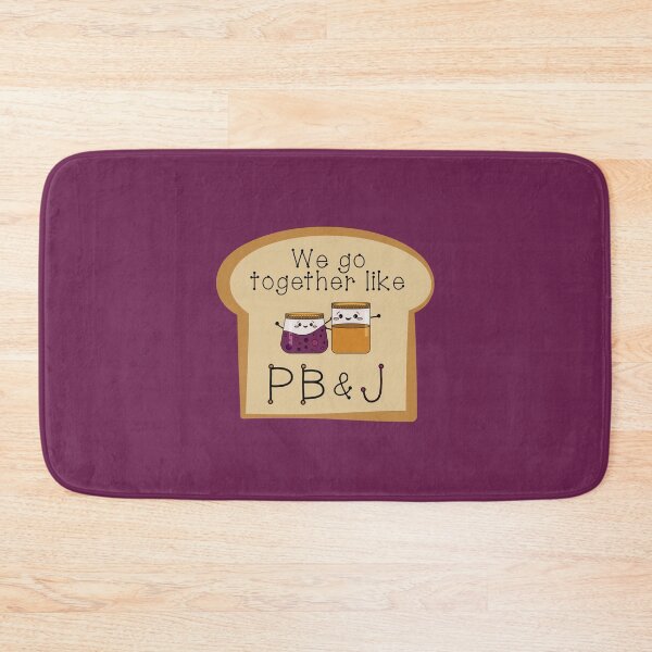 Item preview, We Go Together Like PB & J! (On Jelly Purple) designed and sold by PawsitiveMum.
