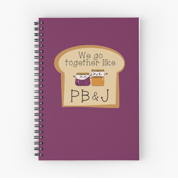 Item preview, We Go Together Like PB & J! (On Jelly Purple) designed and sold by PawsitiveMum.