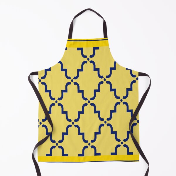 Item preview, Royal Yellow and Blue Ornament Pattern 01 designed and sold by vortexatelier.
