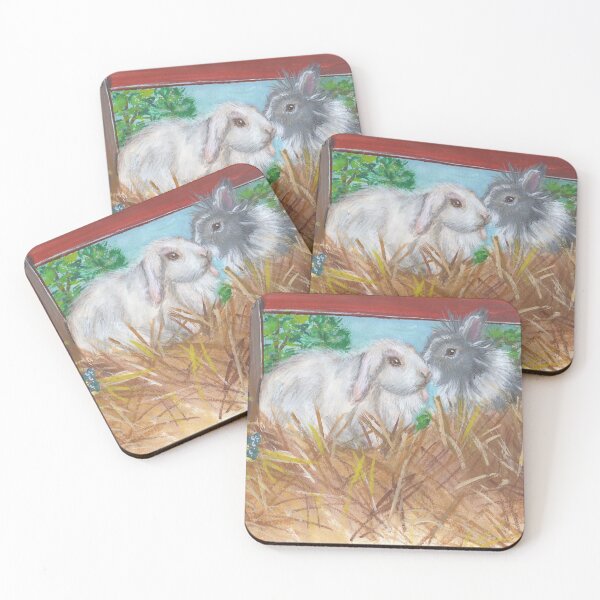Item preview, two bunny boos designed and sold by ansho.