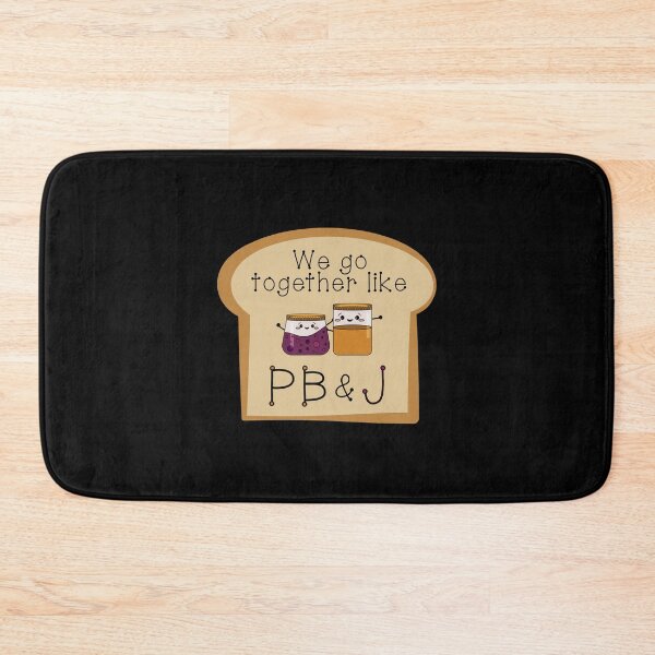 Item preview, We Go Together Like PB & J! (On Black) designed and sold by PawsitiveMum.
