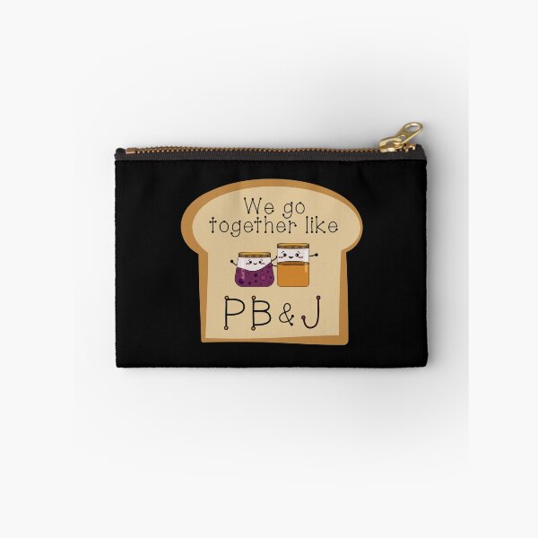 Item preview, We Go Together Like PB & J! (On Black) designed and sold by PawsitiveMum.