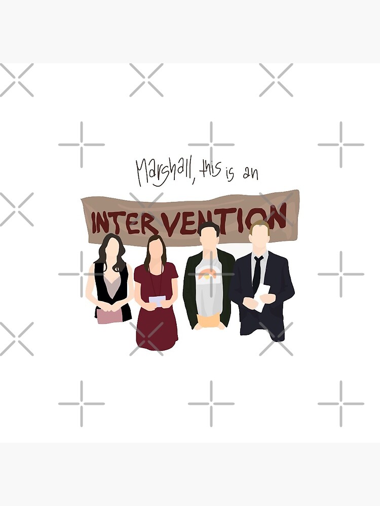 Intervention - How I Met Your Mother Pin for Sale by niamhconte